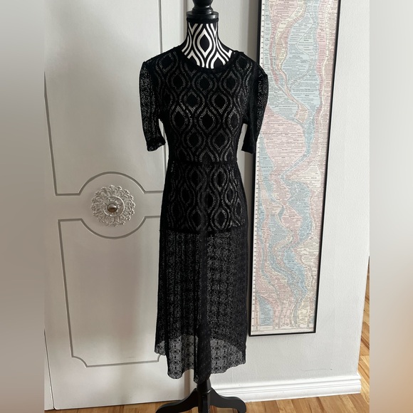 Zara Dresses & Skirts - Gorgeous Sheer Lace Zara Dress